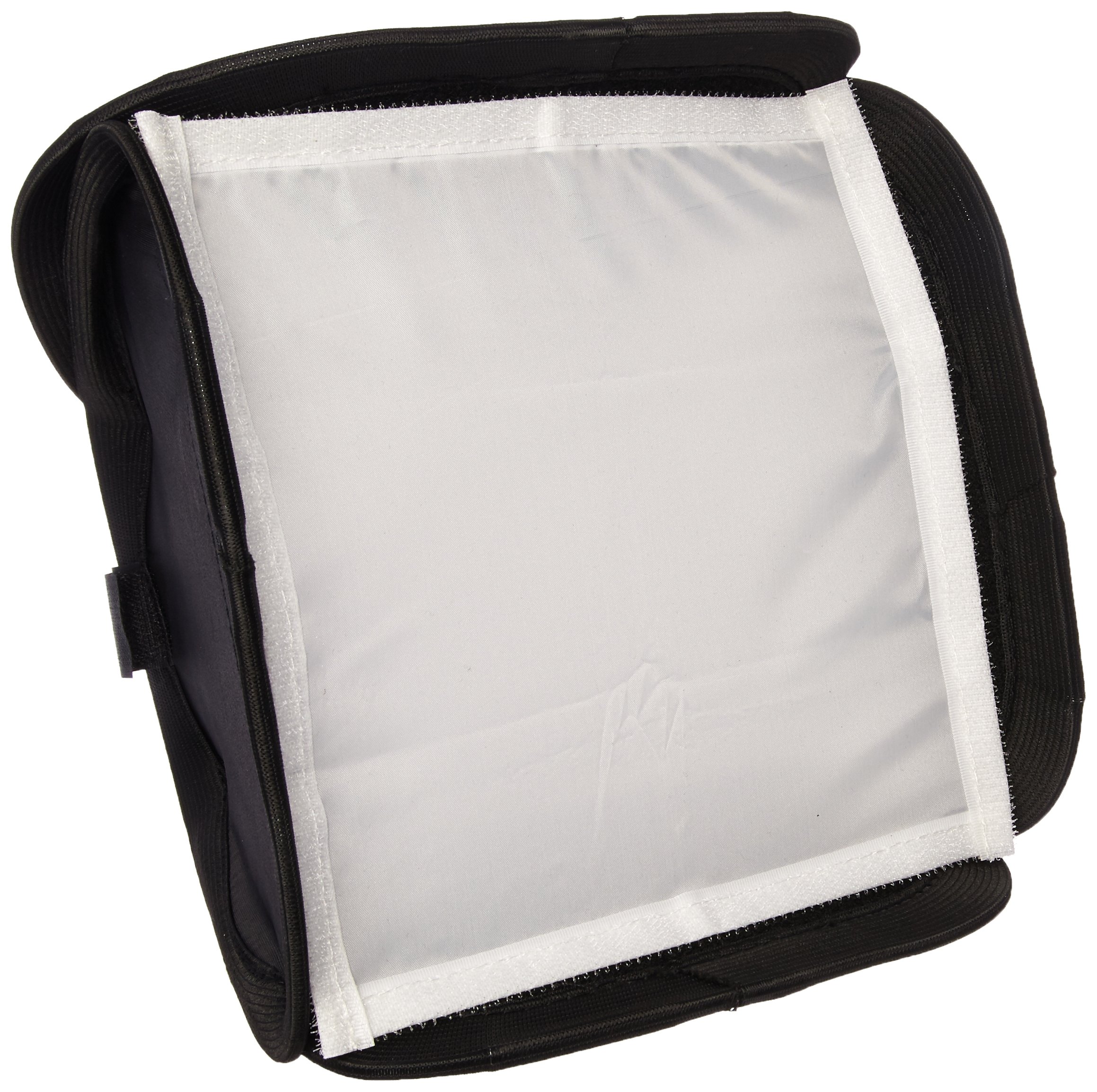 CowboyStudio 9-Inch Portable Quick Setup Speedlite Softbox with Velcro Strap - Compatible with Nikon & Canon Flash Lights (Black) - Perfect for Studio Photography, Portrait Shoots, and On-Location Lighting
