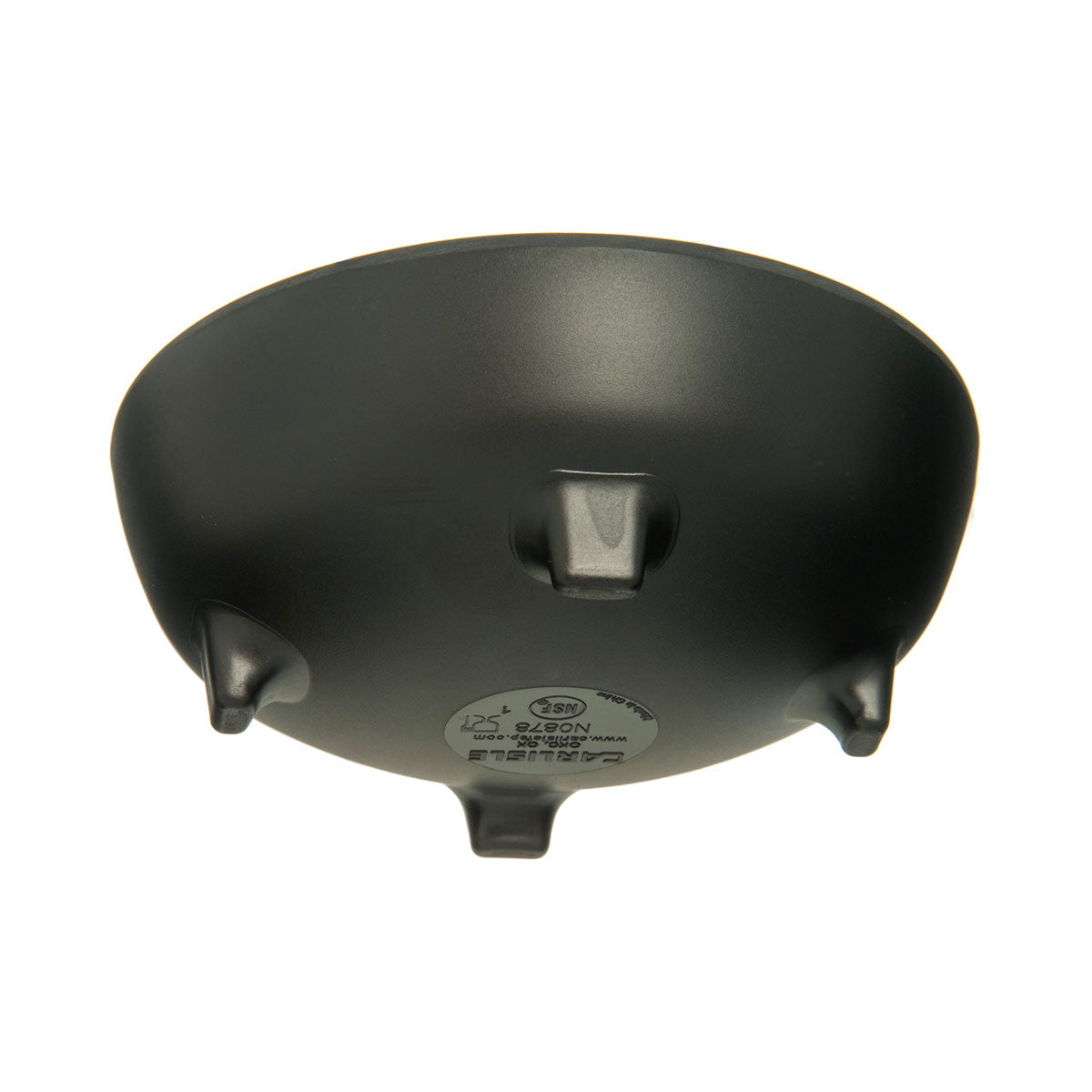 Carlisle 087803 Black Melamine Molcajete Ramekin - 8 oz Durable Serving Bowl for Guacamole, Salsa & Dips | Perfect for Mexican Restaurants, Party Appetizers & Home Entertaining