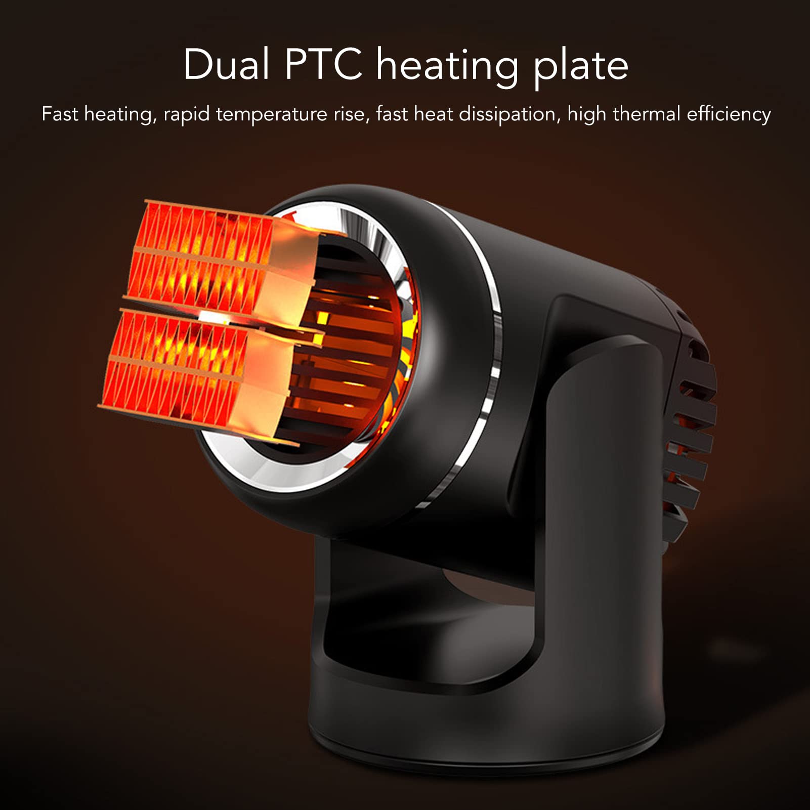 12V Car Heating Pad with Cigarette Lighter Plug - Portable Seat Warmer for Winter Driving & Road Trips - Ideal for Cold Weather Commutes and Long-Distance Travel Comfort