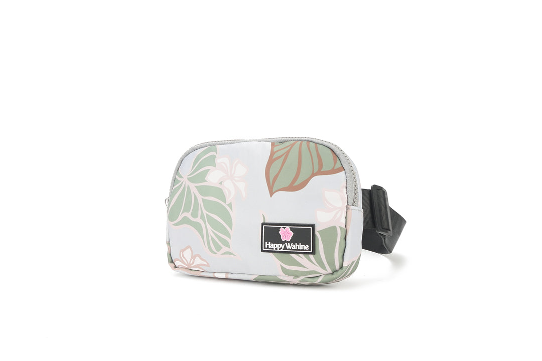 Jenna Kalo Grey Belt Bag for Women - Stylish Crossbody Fanny Pack for Travel, Running, and Everyday Use