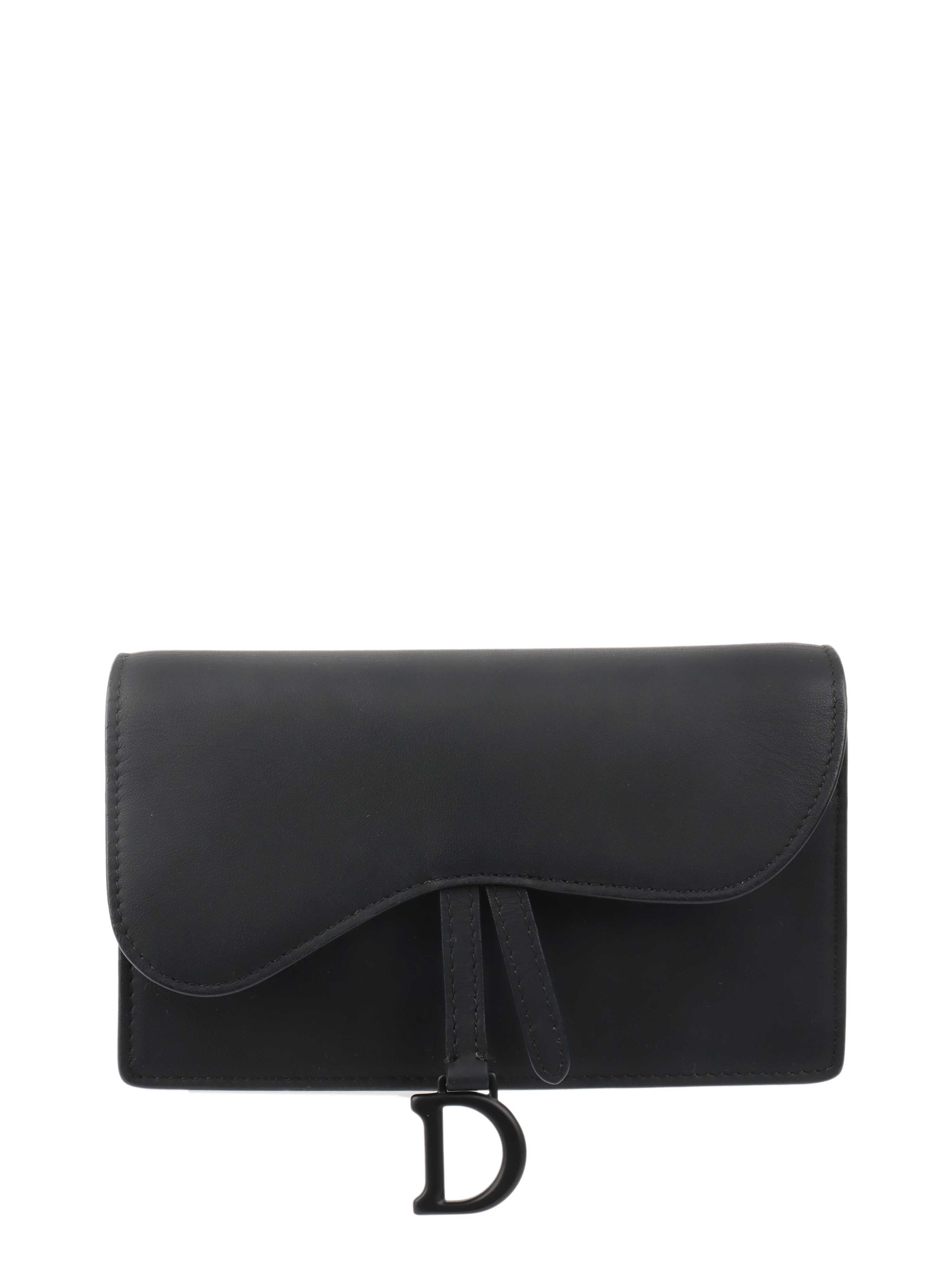 Dior Black Saddle Belt Pouch - Luxury Crossbody Bag for Women | Fashionable Waist Bag & Shoulder Bag for Daily Use, Travel & Parties