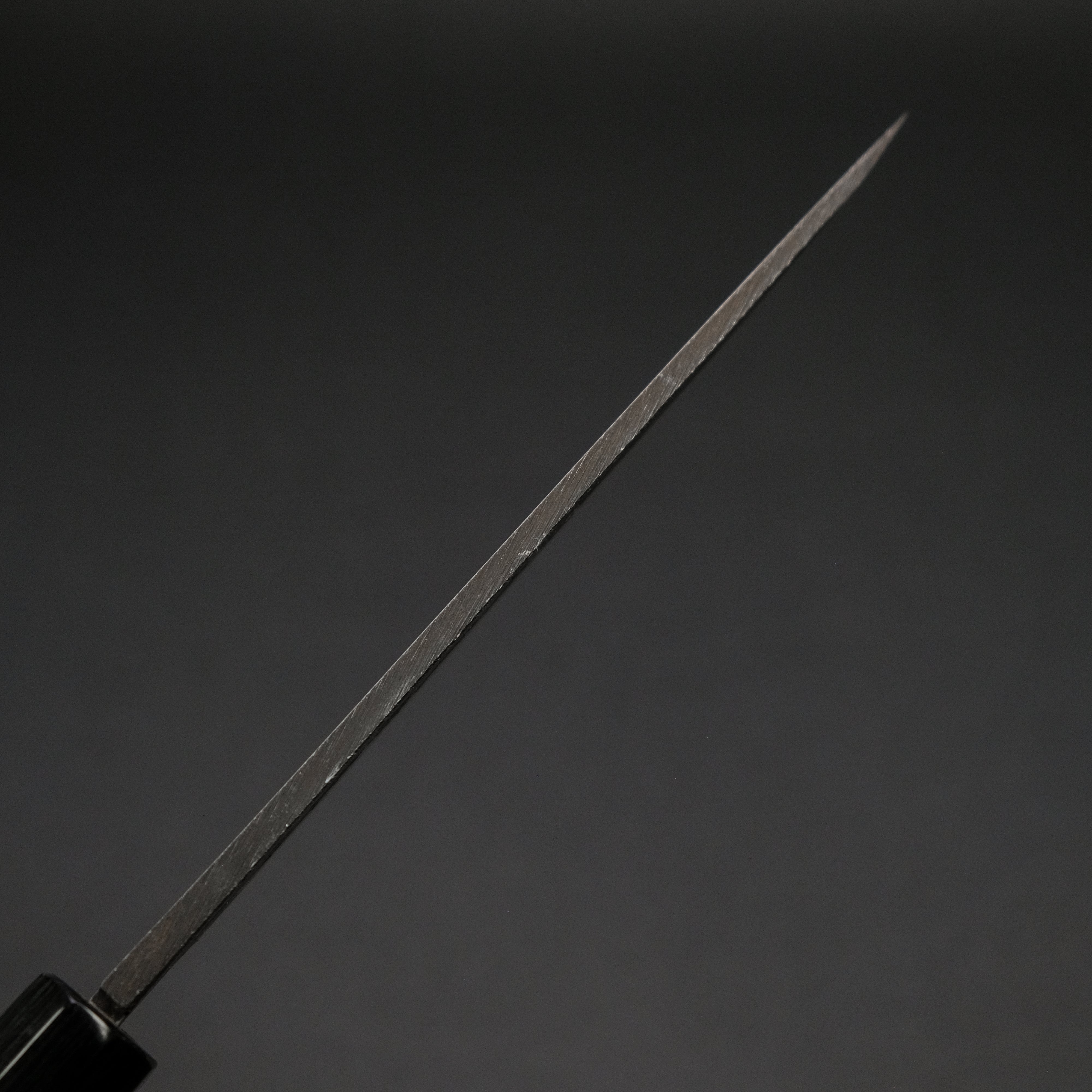 Kitaoka Blue #2 Kurouchi Funayuki 165mm Japanese Kitchen Knife with Ebony Handle - Perfect for Sushi, Sashimi & Precision Cutting
