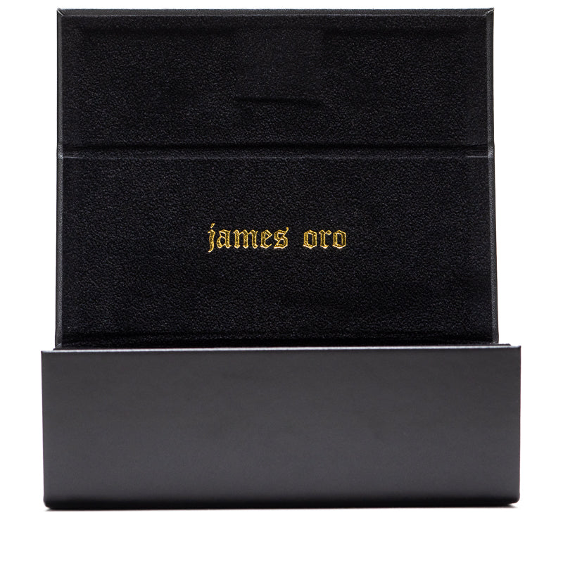 James Oro Nova Sunglasses - Black Tint with Gold Accents for Men & Women | UV Protection, Fashion Shades for Outdoor Activities, Driving & Beach Vacations