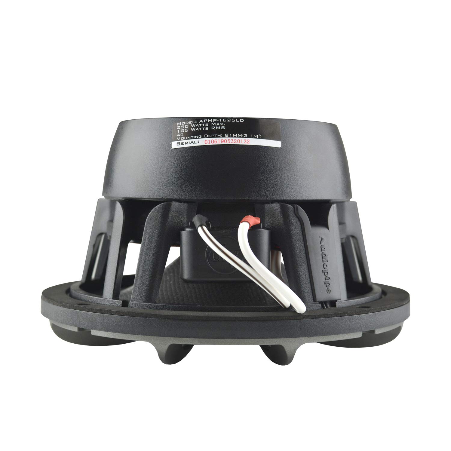 Audiopipe APMP 6.5 Inch Marine Speakers with LED Lights - Waterproof Boat Audio for Pontoon, Yacht & Pool Party