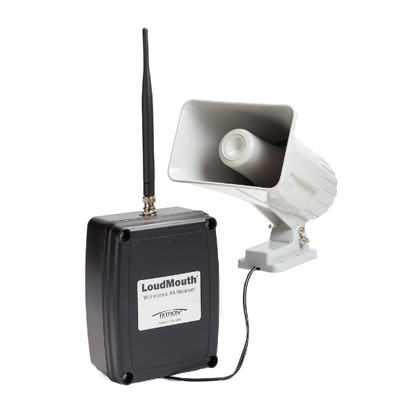 Ritron LM V150 System LoudMouth Wireless Communication System with JMX 146D Portable Headset - Perfect for Construction, Warehouse & Industrial Work Environments