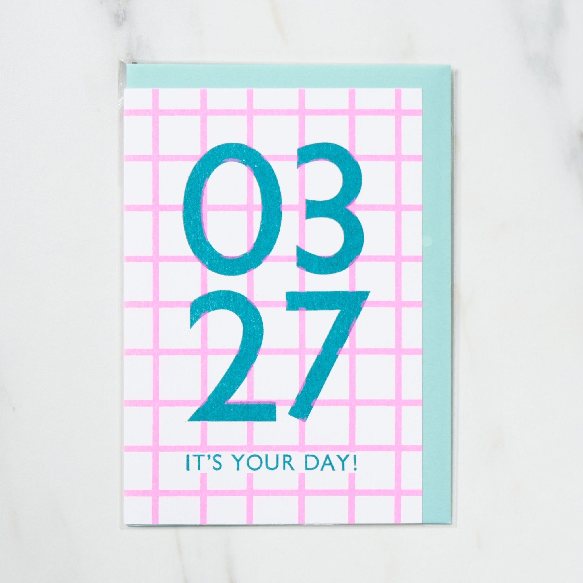 365 Find Your Day Card - March Edition | Premium Letterpress Greeting Cards for Birthdays, Anniversaries & Special Occasions