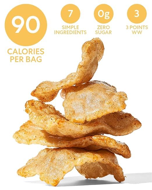 SNACKLINS Vegan Nacho Cheese Crisps - Gluten Free, Grain Free, Kosher Certified, Healthy Plant-Based Snacks, No Added Sugar, Crunchy Puffed Chips - 0.9oz Bags (24 Pack) - Perfect for Keto Diet, School Lunches, Movie Nights & On-the-Go Snacking