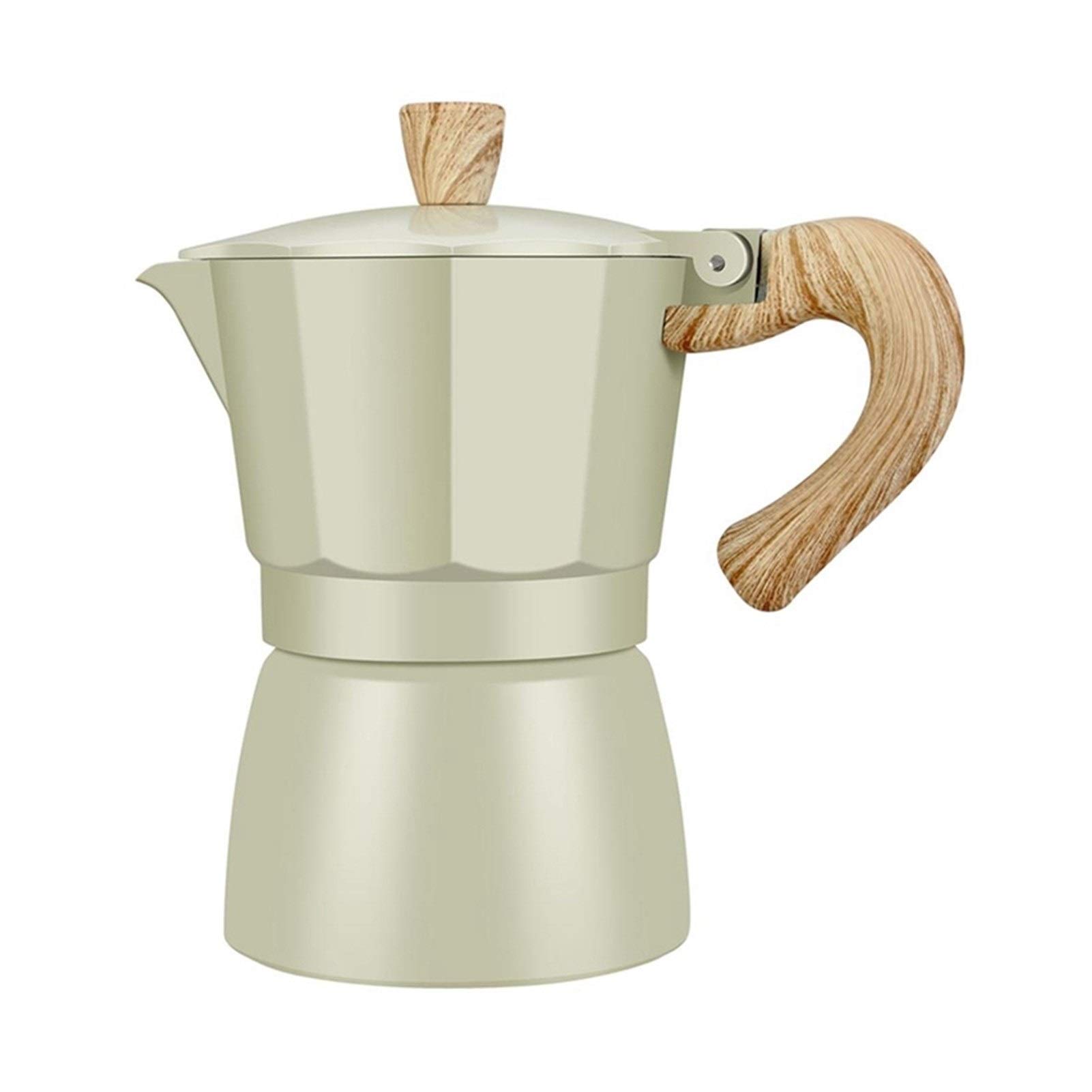 Stovetop Coffee Maker Percolator - 150ml Small Coffee Pot for Stove Top Brewing - Perfect for Camping, Travel & Home Use