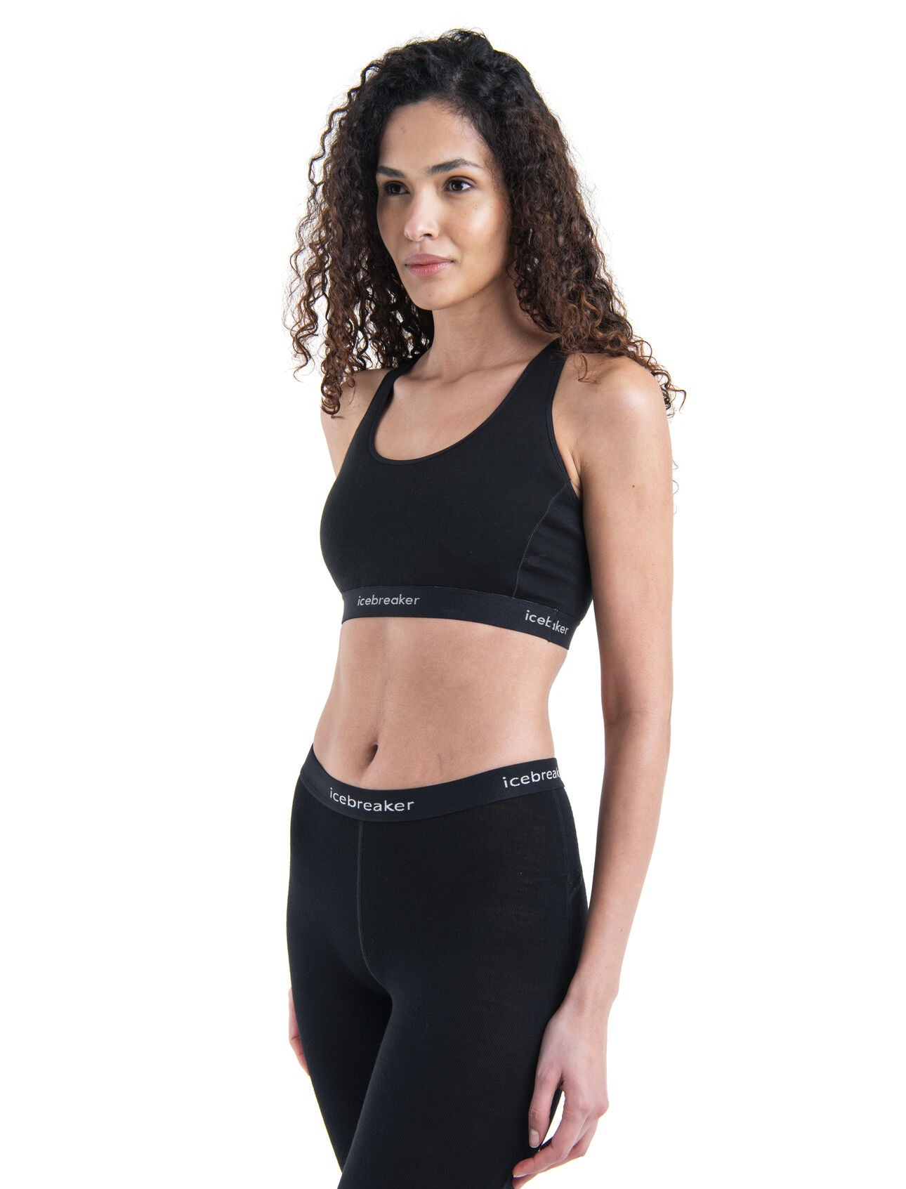 125 ZoneKnit™ Merino Blend Racerback Sports Bra for Women - Moisture Wicking & Breathable Workout Top - Perfect for Running, Yoga & Gym Training