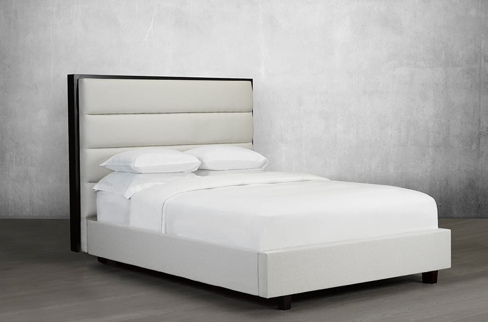 Canadian Made Montana Platform Bed Frame - Solid Wood Queen/King Size Bed with Storage - Modern Minimalist Bedroom Furniture for Small Spaces & Apartments