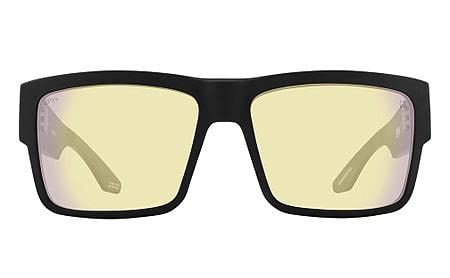 Spy Optic Gaming Cyrus Blue Light Blocking Glasses - Rectangle Frame with Color & Contrast Enhancing Lenses for Gamers & Digital Screen Use - Reduce Eye Strain for PC, Console Gaming & Office Work