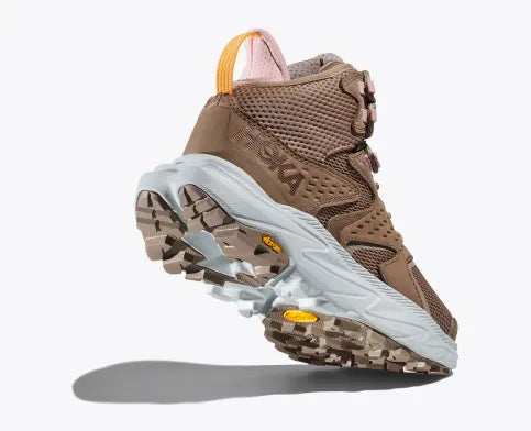 Hoka Anacapa 2 Mid GTX Hiking Boots for Women - Waterproof & Lightweight Trail Shoes for Outdoor Adventures, Backpacking, and Mountain Climbing