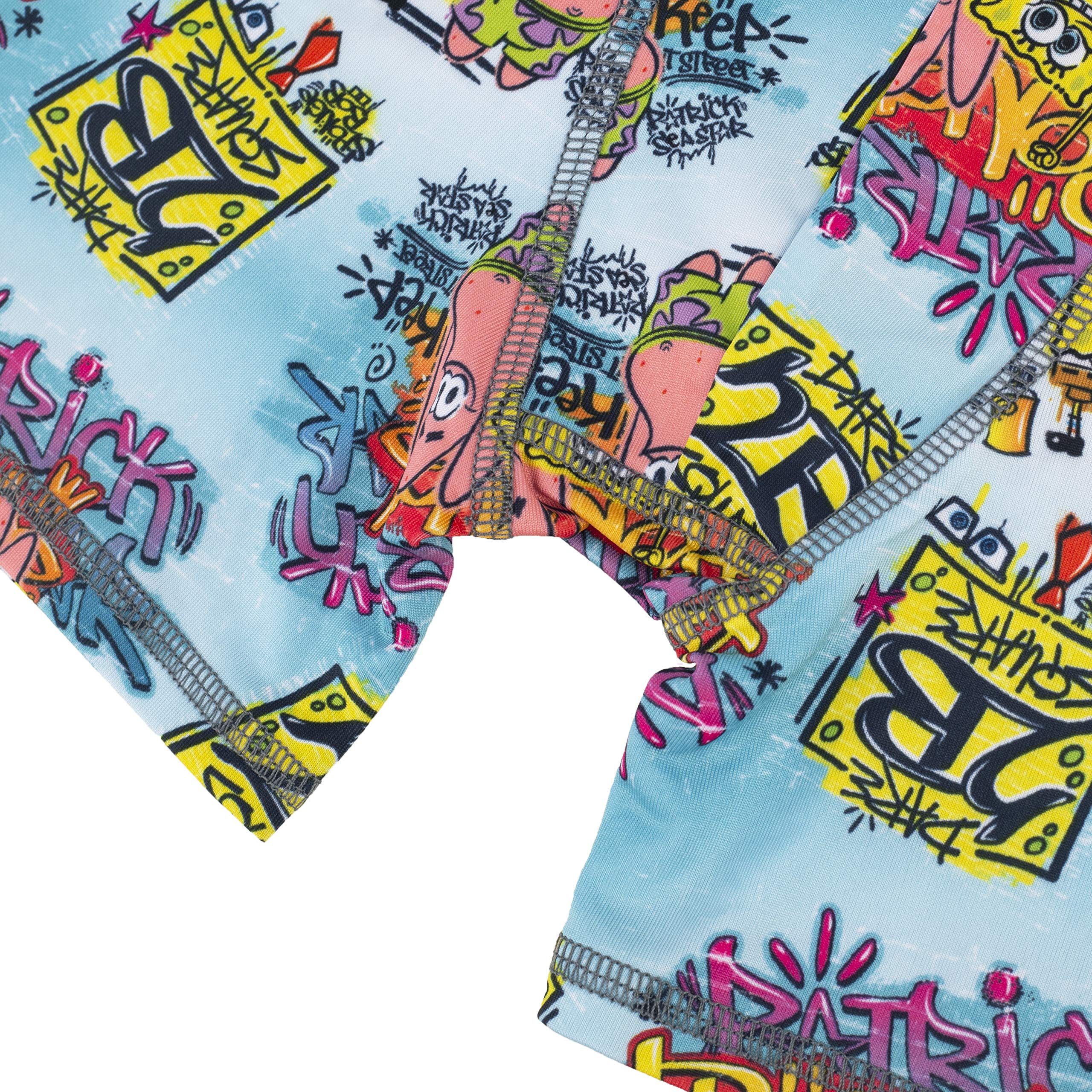 SpongeBob SquarePants Boys' Underwear Multipack - 5-Pack Cartoon Character Briefs with Patrick & Squidward (Sizes 4-12) - Soft Cotton Kids Underwear for School, Play & Sleep