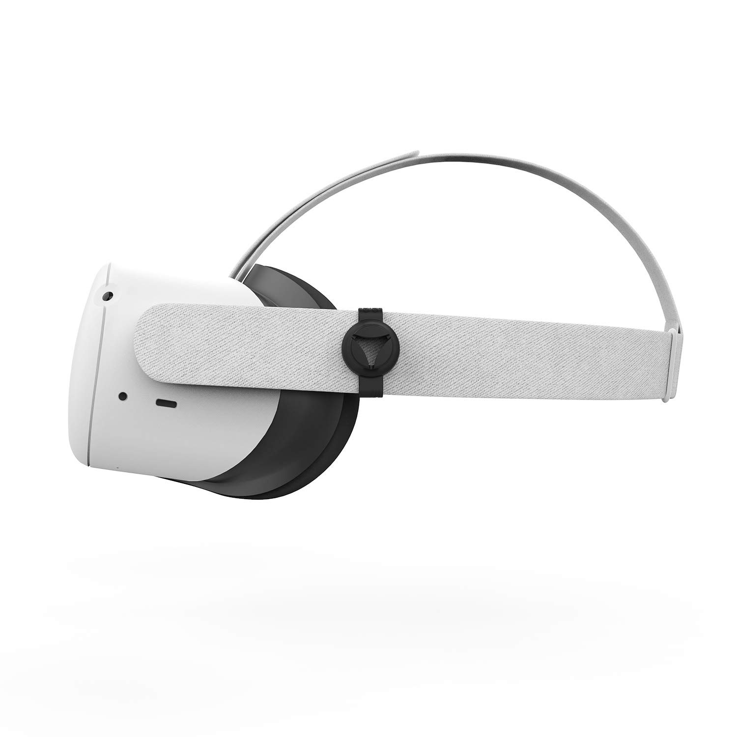 AMVR Earbuds Holder for Oculus Quest 2 & Quest - VR Headset Accessories for Secure In-Ear Headphone Storage (Black) - Perfect for VR Gaming & Travel Organization