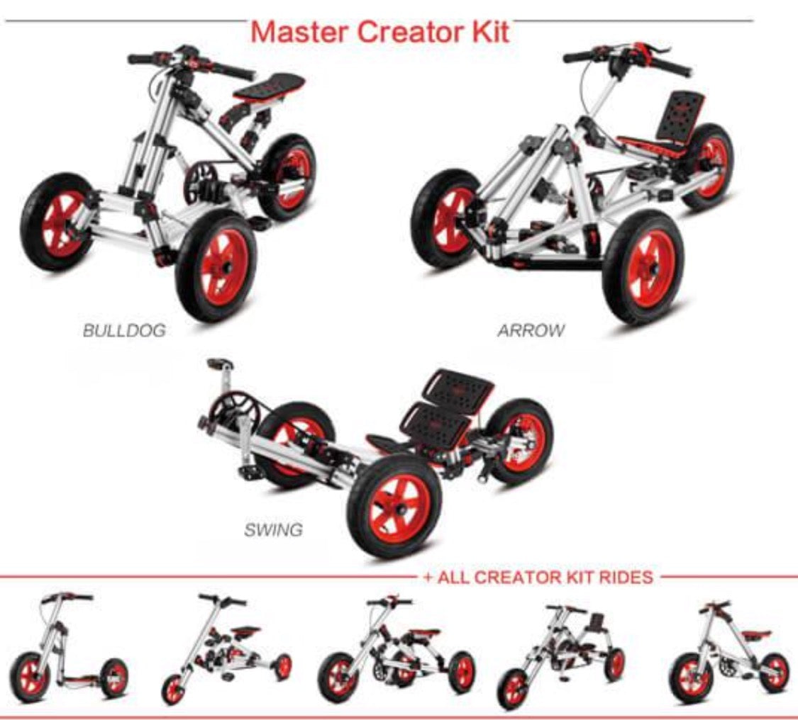 Ride Master Creator - DIY Custom Bike Building Kit for Adults & Teens | Perfect for Cycling Enthusiasts & Home Workshop Projects