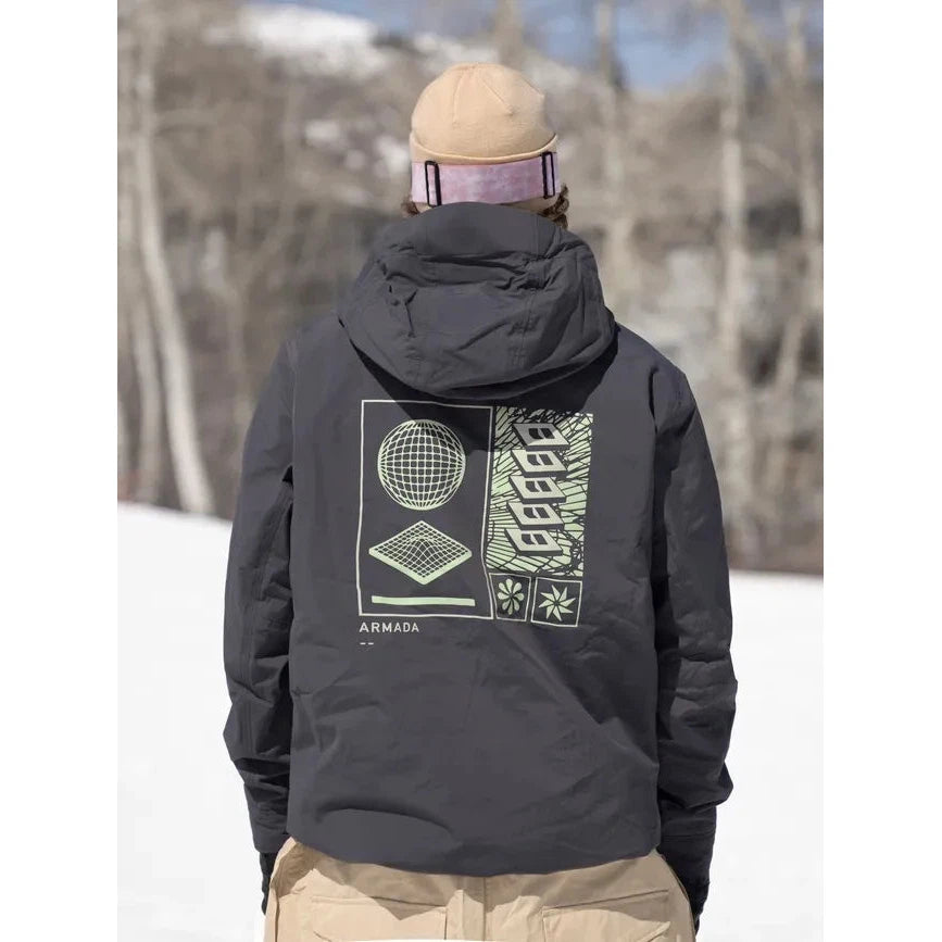 Armada Men's Reedy 2L Insulated Waterproof Winter Jacket 2025 - Lightweight Warm Ski Coat for Snowboarding & Outdoor Activities