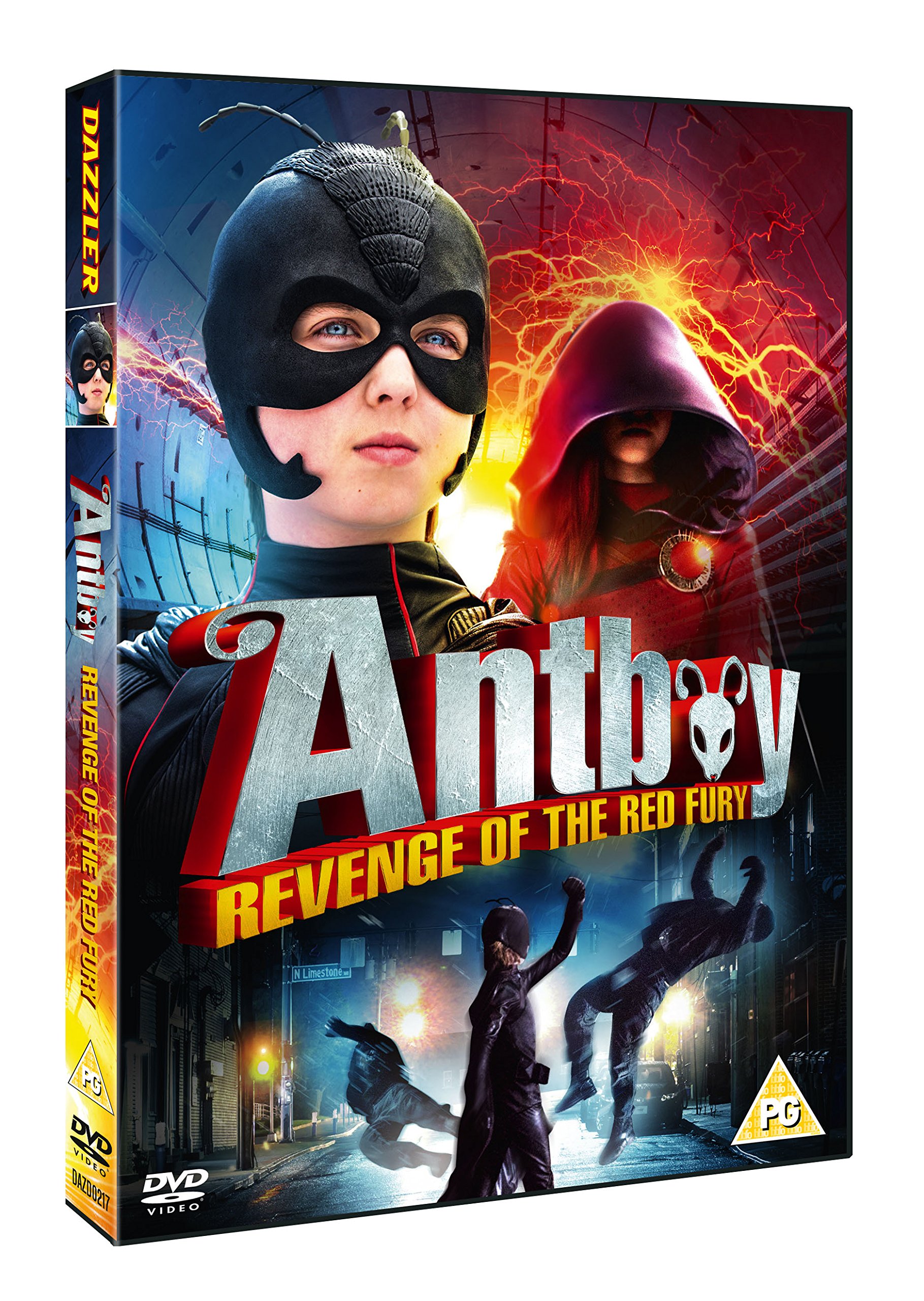 Antboy: Revenge Of The Red Fury DVD | Superhero Action Movie | Perfect for Family Movie Night & Superhero Fans