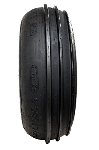 GMZ Sand Stripper 6-Ply ATV Tires 28x12-14 (Pair) - Heavy Duty Ribbed Front Tires for Dune Riding, Mud Trails & Off-Road Adventures