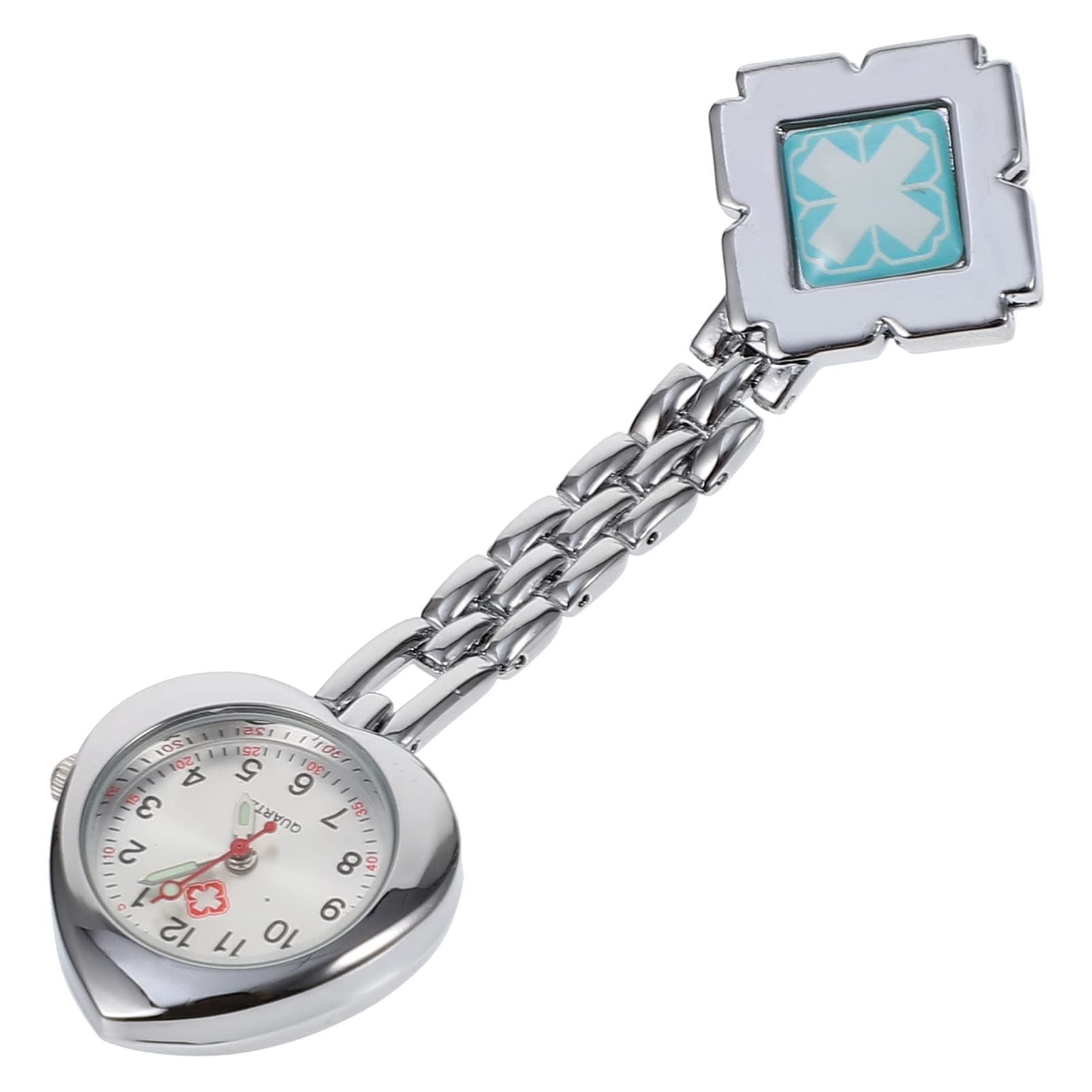 Nurse Pocket Watch - Luminous Quartz Clip-On for Medical Professionals | Work & Duty Use