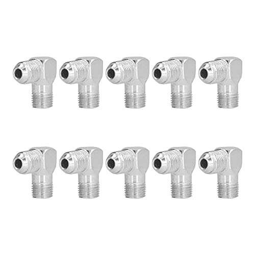 1/4 Inch White PVC Pipe Fittings - Durable Air Compressor Accessories for Long-Term Storage | Perfect for DIY Plumbing, Pneumatic Tools & Air Pump Systems