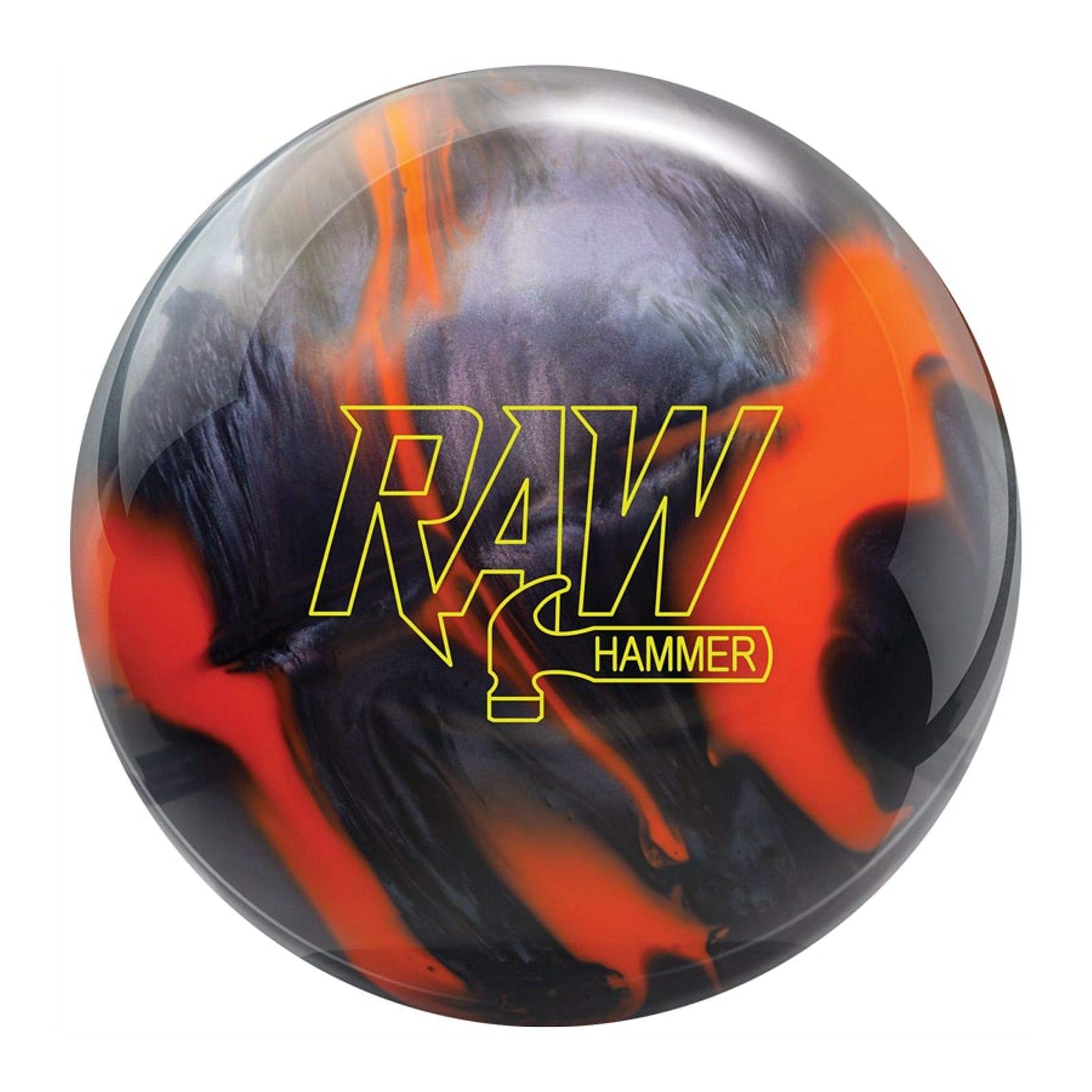 Hammer Raw Bowling Ball - High Performance Reactive Resin for Strikes & Spares | Perfect for League Play & Tournaments
