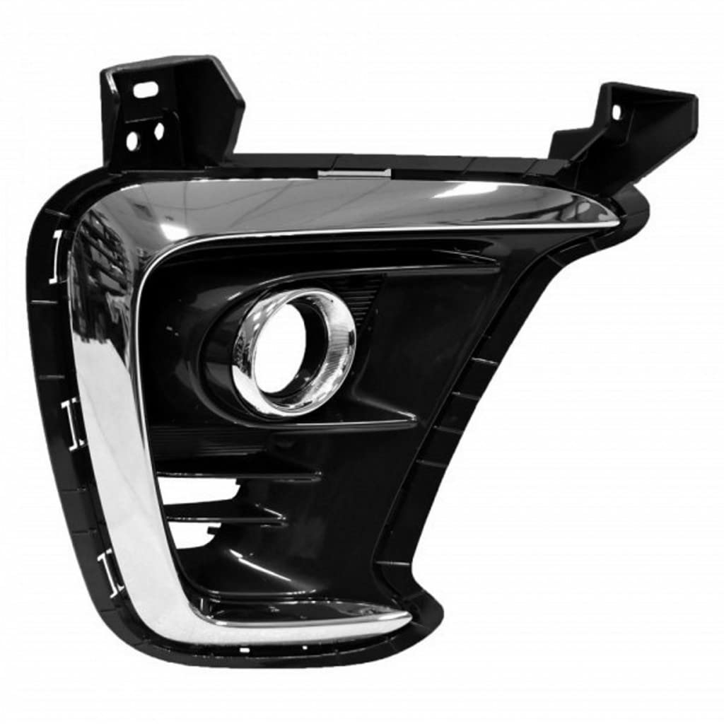 2019-2020 Kia Sorento Fog Light Bezel Passenger Side Front Replacement - Dark Gray (Fits KI1039149, Part# 191275818510) | Perfect for Fog Light Repair & Front Bumper Upgrade