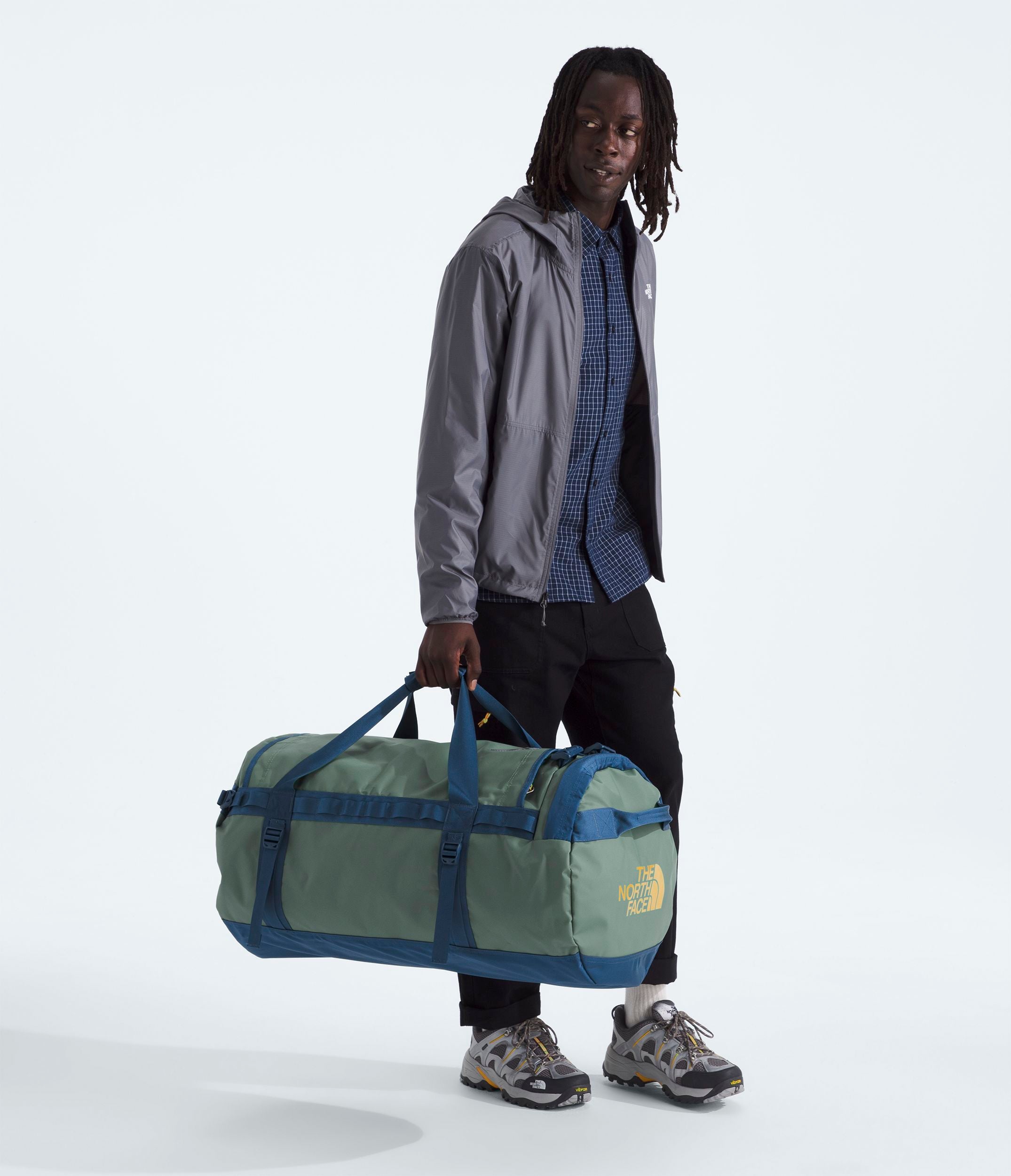 The North Face Base Camp Duffel Bag - Large Durable Waterproof Travel Duffel for Camping, Hiking & Outdoor Adventures - Perfect for Gear Storage & Adventure Travel