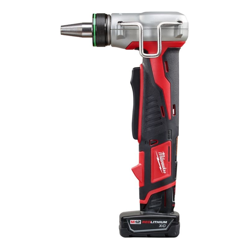 M12 12V Lithium-Ion Cordless ProPEX Expansion Tool Kit (2432 22XC) - Perfect for Plumbing, HVAC, and Professional Pipe Installation