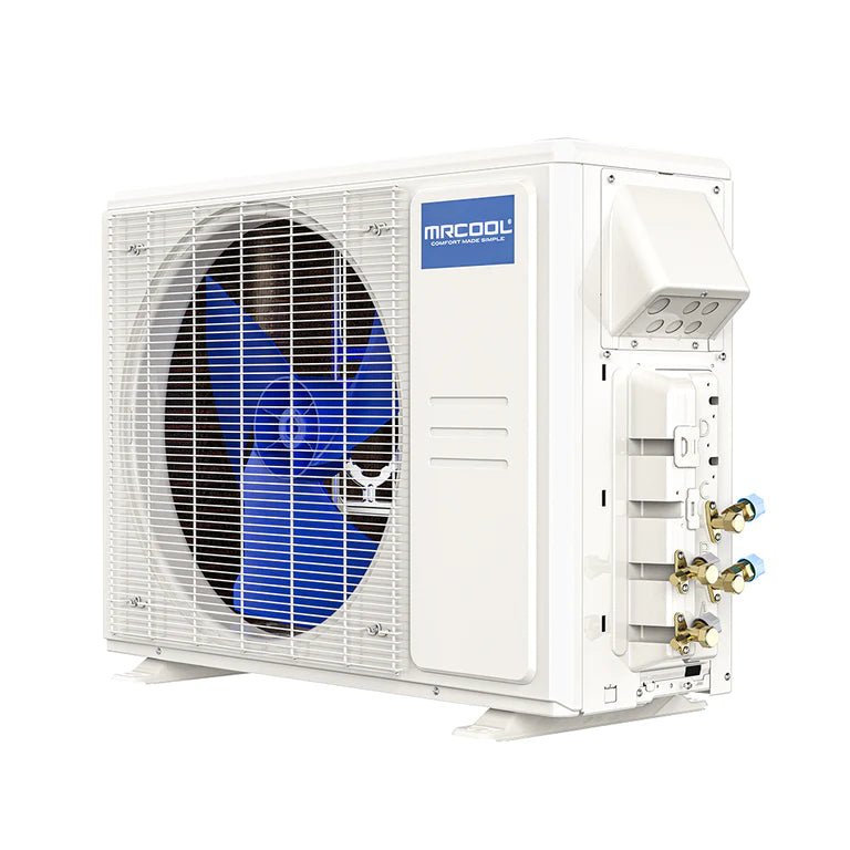 MRCOOL DIY 5th Gen 18,000 BTU 2-Zone Ductless Mini Split AC/Heat Pump - 21 SEER (9K+9K) for Home & Office Cooling & Heating | Energy Efficient & Easy Installation