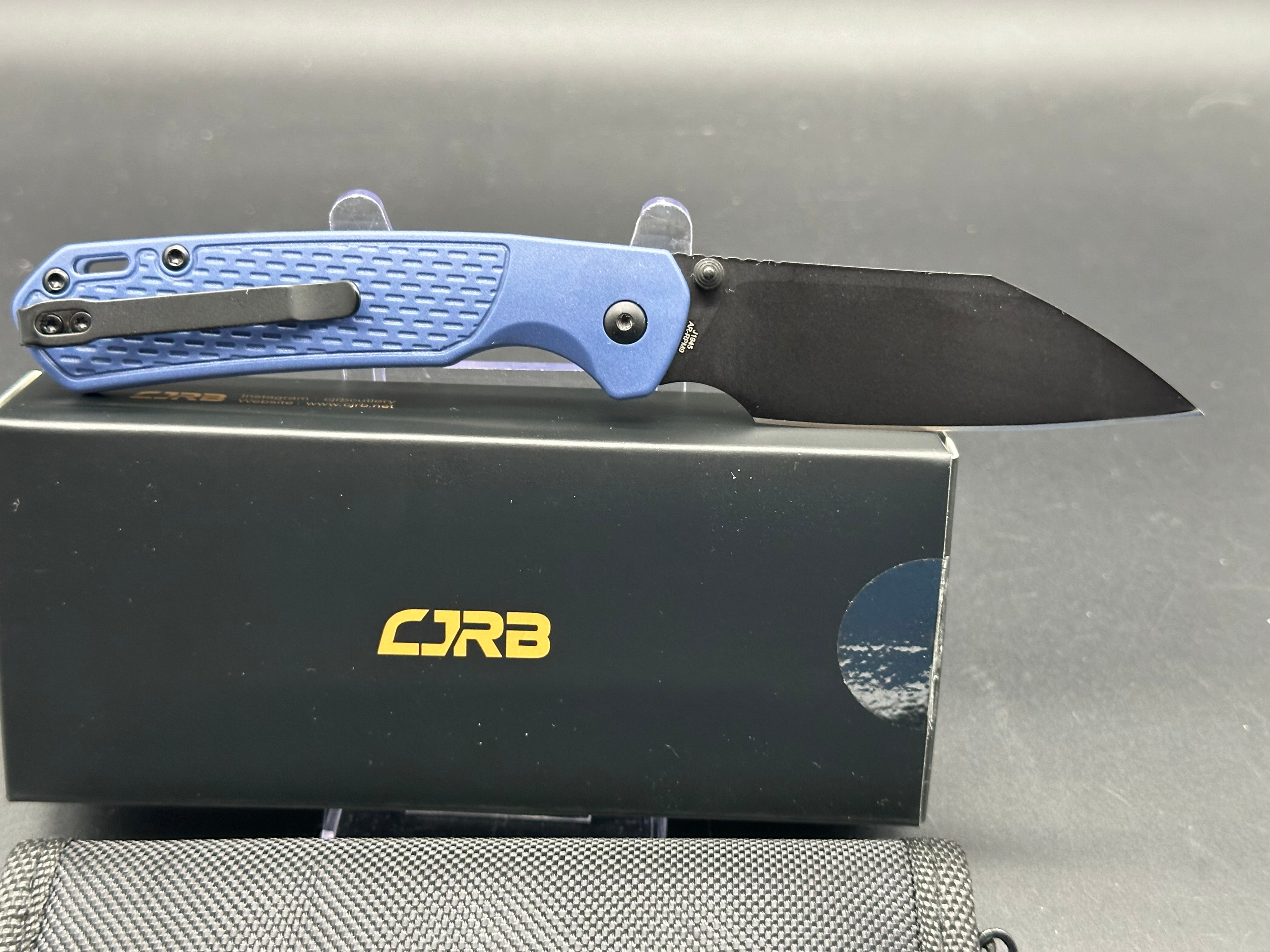 CJRB Pyrite Light EDC Pocket Knife - Premium Stainless Steel Folding Knife for Everyday Carry, Outdoor Camping & Hiking Gear