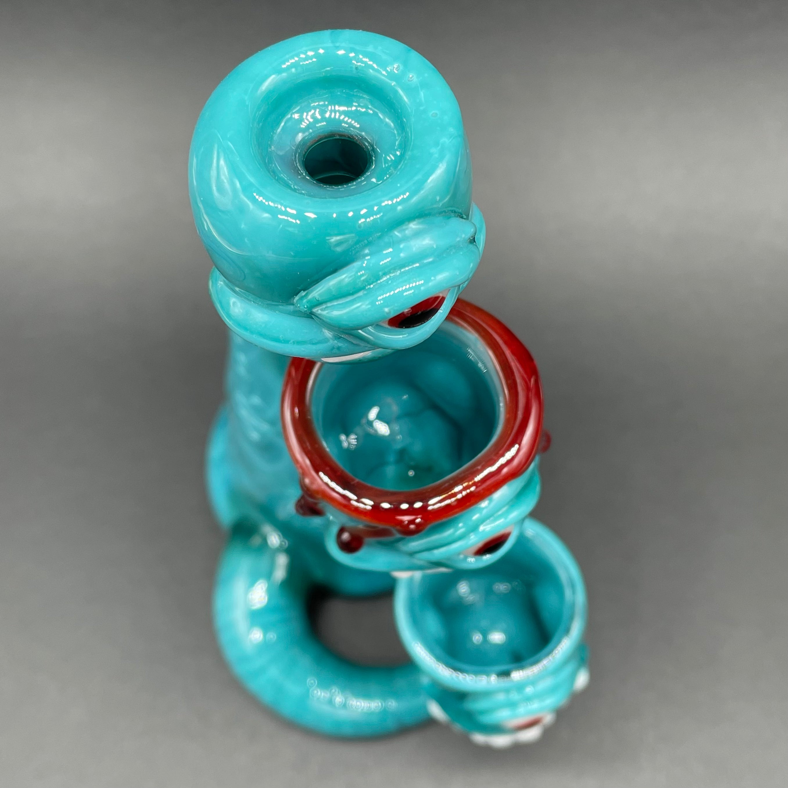 3-Headed Downdraft Incense Burner for Aromatherapy, Meditation & Home Decor - Handcrafted Ceramic Backflow Burner with Relaxing Fragrance for Yoga, Spa & Spiritual Practices