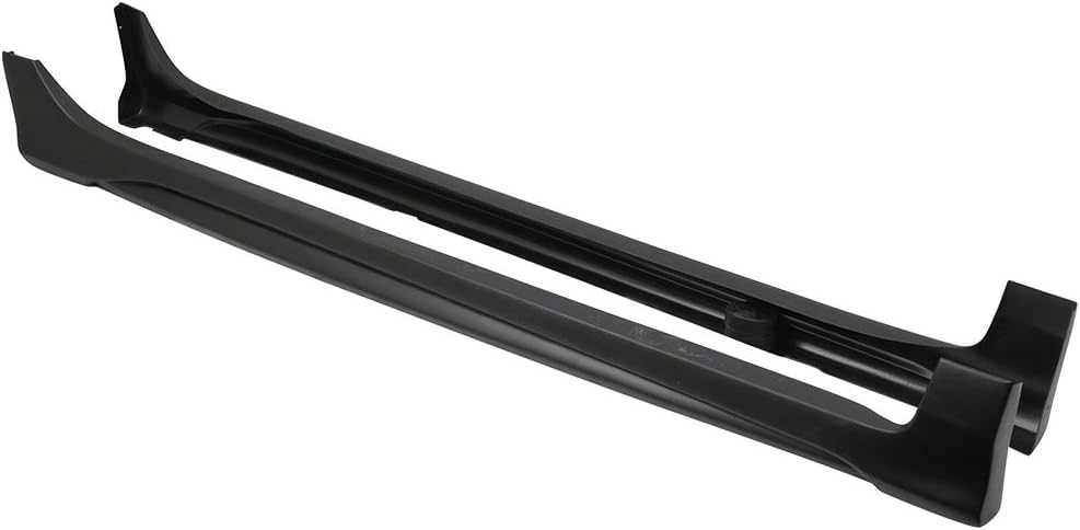 2016-2021 Honda Civic Sedan & Hatchback Side Skirts - AVS Style Unpainted Body Kit for 4 Door & 5 Door Models - Enhance Your Car's Sporty Look for Street Racing & Car Shows