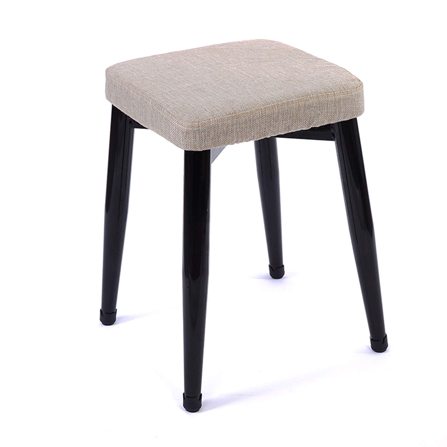 Modern Vanity Stool with Upholstered Seat - Adjustable Makeup Chair & Bedroom Bench for Dressing Table (31x45x34cm) - Perfect for Bedroom, Cloakroom & Beauty Salon Decor