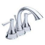 Gerber 43-465 Riverdale 2-Handle 3-Hole Bathroom Sink Faucet with 4-Inch Centerset - Perfect for Bathroom Vanity & Powder Room Installation