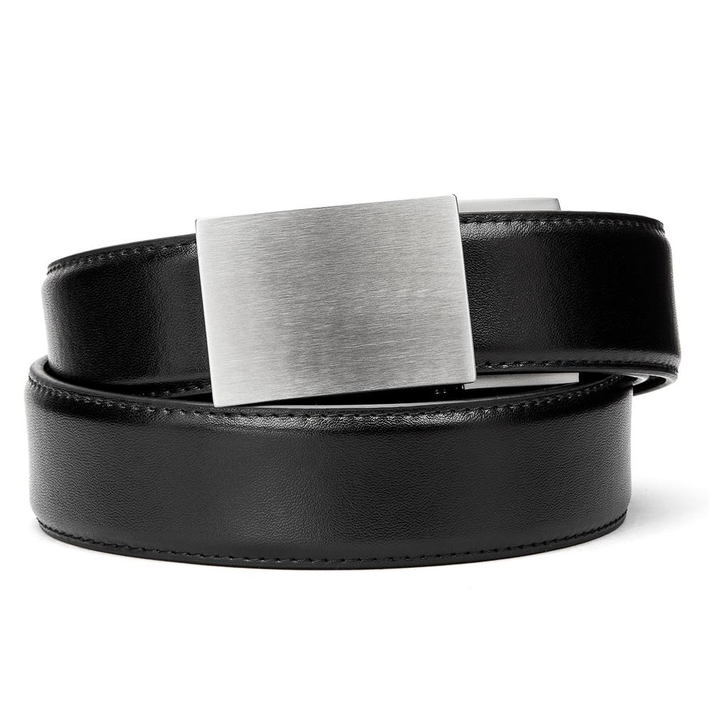 X Series Buckle Black Leather Gun Belt 1.5