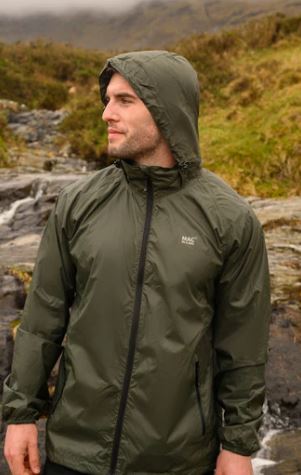 Mac In A Sac Unisex Packable Waterproof Jacket - Lightweight Raincoat for Hiking, Travel & Outdoor Activities