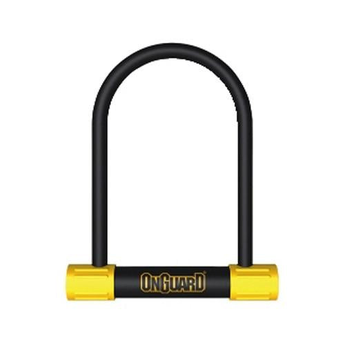 OnGuard Bulldog STD 8010 Heavy Duty Bicycle U Lock - Secure Your Bike for Urban Commuting & Outdoor Adventures