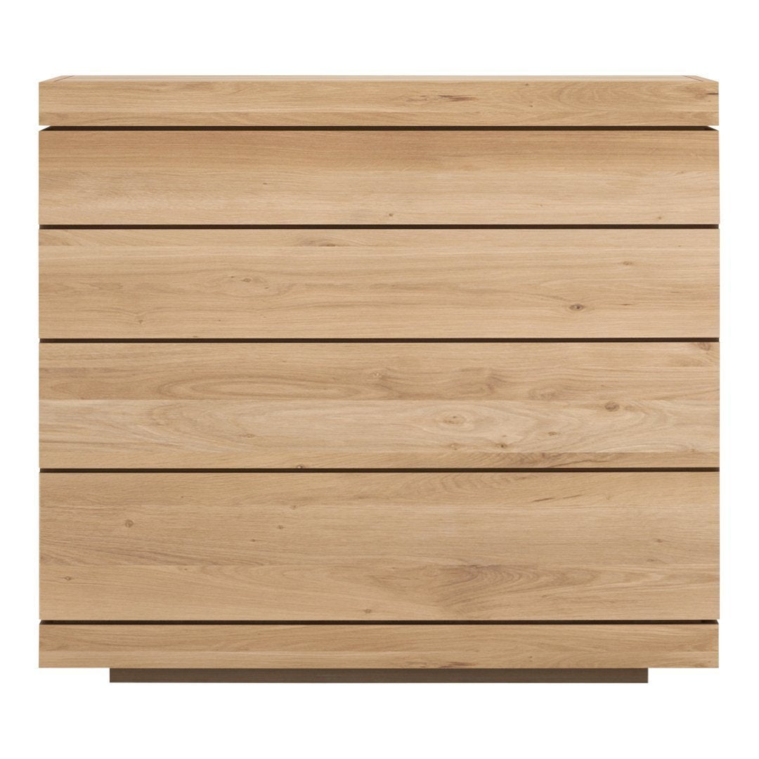 Burger Chest of Drawers - 4 Drawer Storage Cabinet for Bedroom, Living Room & Office Organization | Space-Saving Furniture for Clothes, Toys & Home Essentials