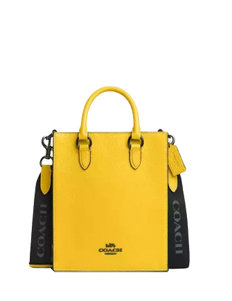 Coach Dylan Tote Bag for Women - Genuine Leather Shoulder Handbag - Perfect for Work, Travel & Everyday Use