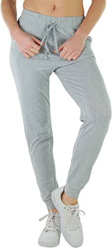 Joggers W/ Pockets - Heather Grey