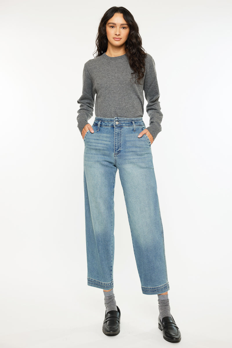 Devina Ultra High Rise Tapered Leg Jeans for Women - Stretch Denim Skinny Jeans with Comfortable Waistband | Perfect for Casual Wear, Office Outfits & Night Out