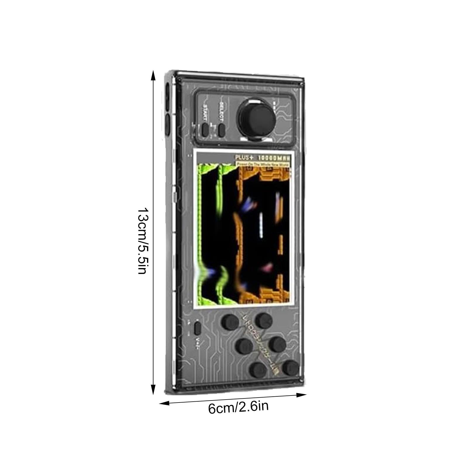 Portable Game Console with Built-in Power Bank | Fast Charging, Multi-functional & Stylish Handheld Gaming Device - Perfect for Travel, Commuting & Outdoor Gaming Entertainment