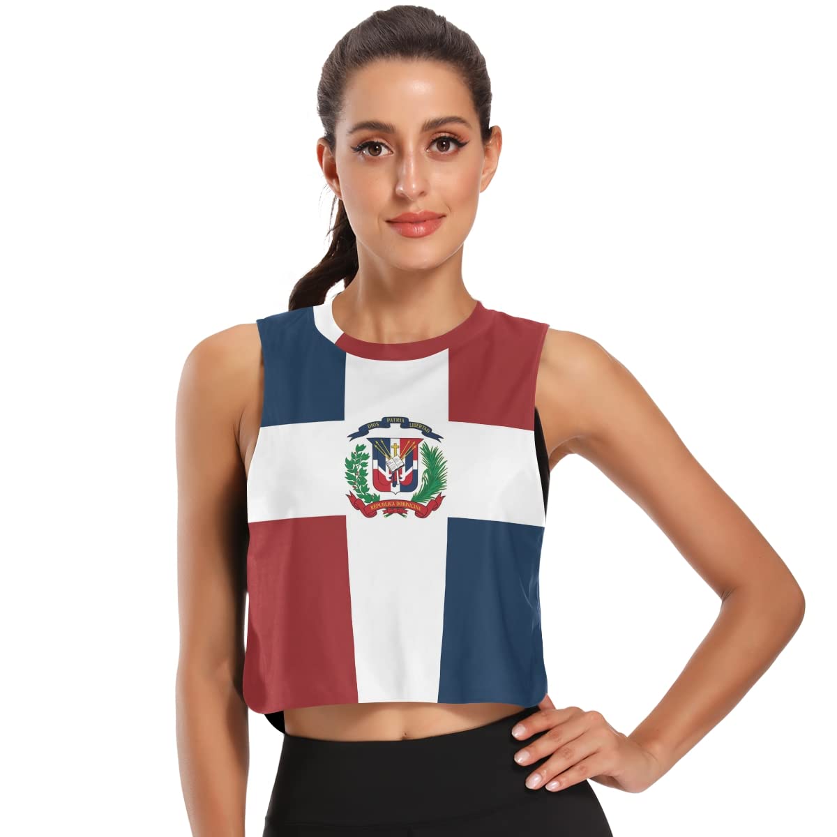 Women's Purple Sleeveless Crop Top - Lightweight Yoga Shirt for Workouts & Summer Fashion | Gym, Running, Casual Wear