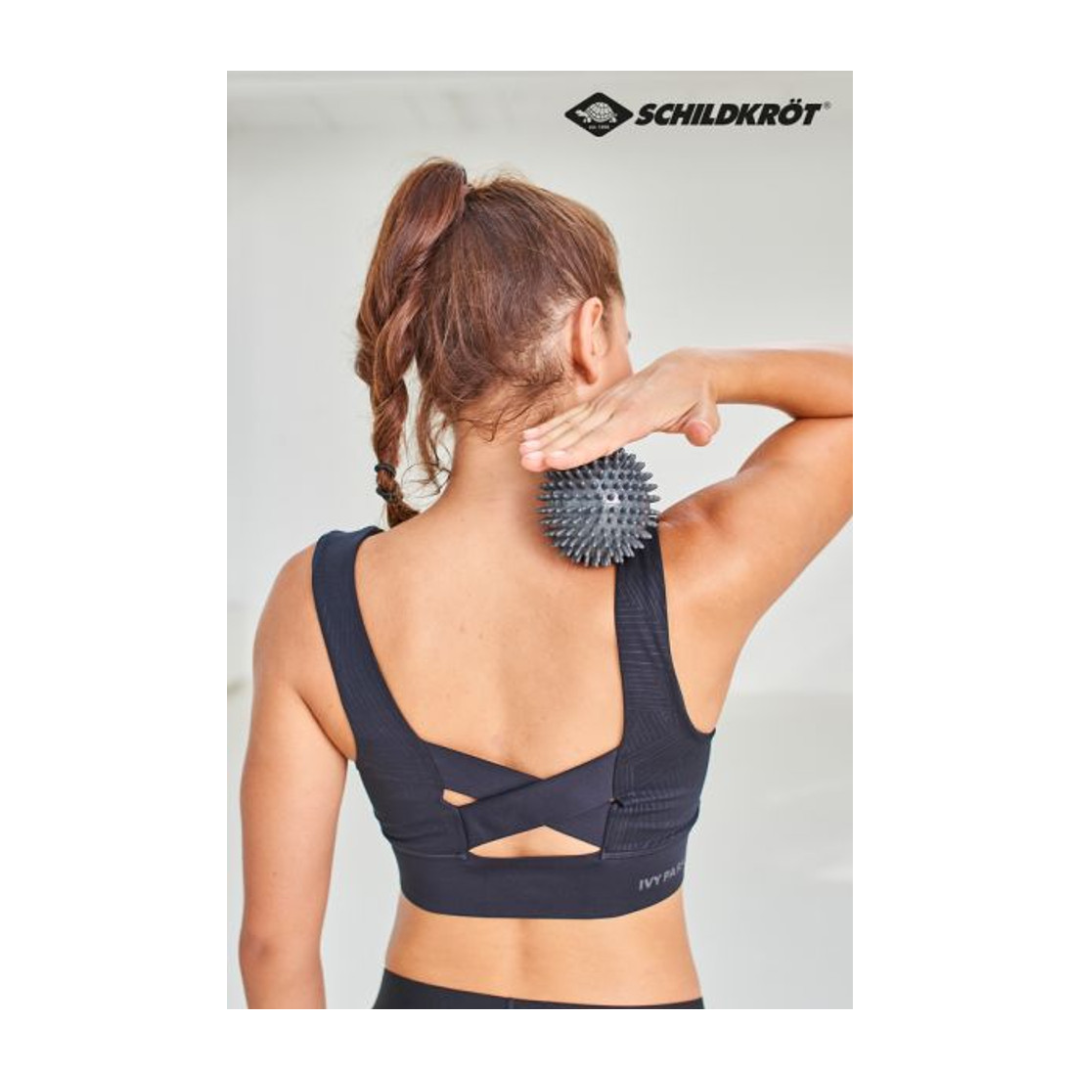 Schildkröt Fitness Spiky Massage Ball Set of 2 - Deep Tissue Muscle Relief, Trigger Point Therapy for Back, Neck, Feet - Perfect for Yoga, Gym, Post-Workout Recovery & Pain Relief