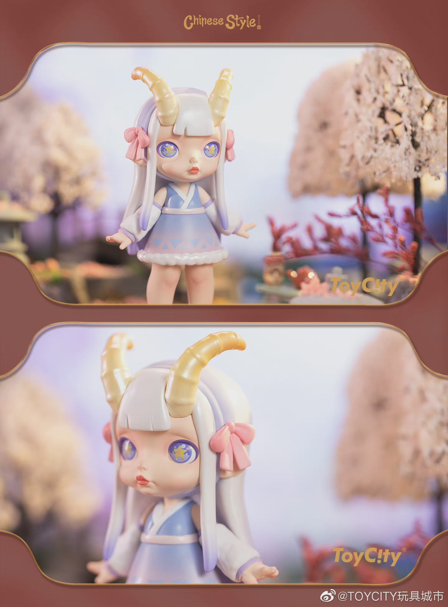 LAURA Chinese Style Capsule Blind Box Series - Collectible Miniature Figurines for Home Decor, Office Display & Gift Giving