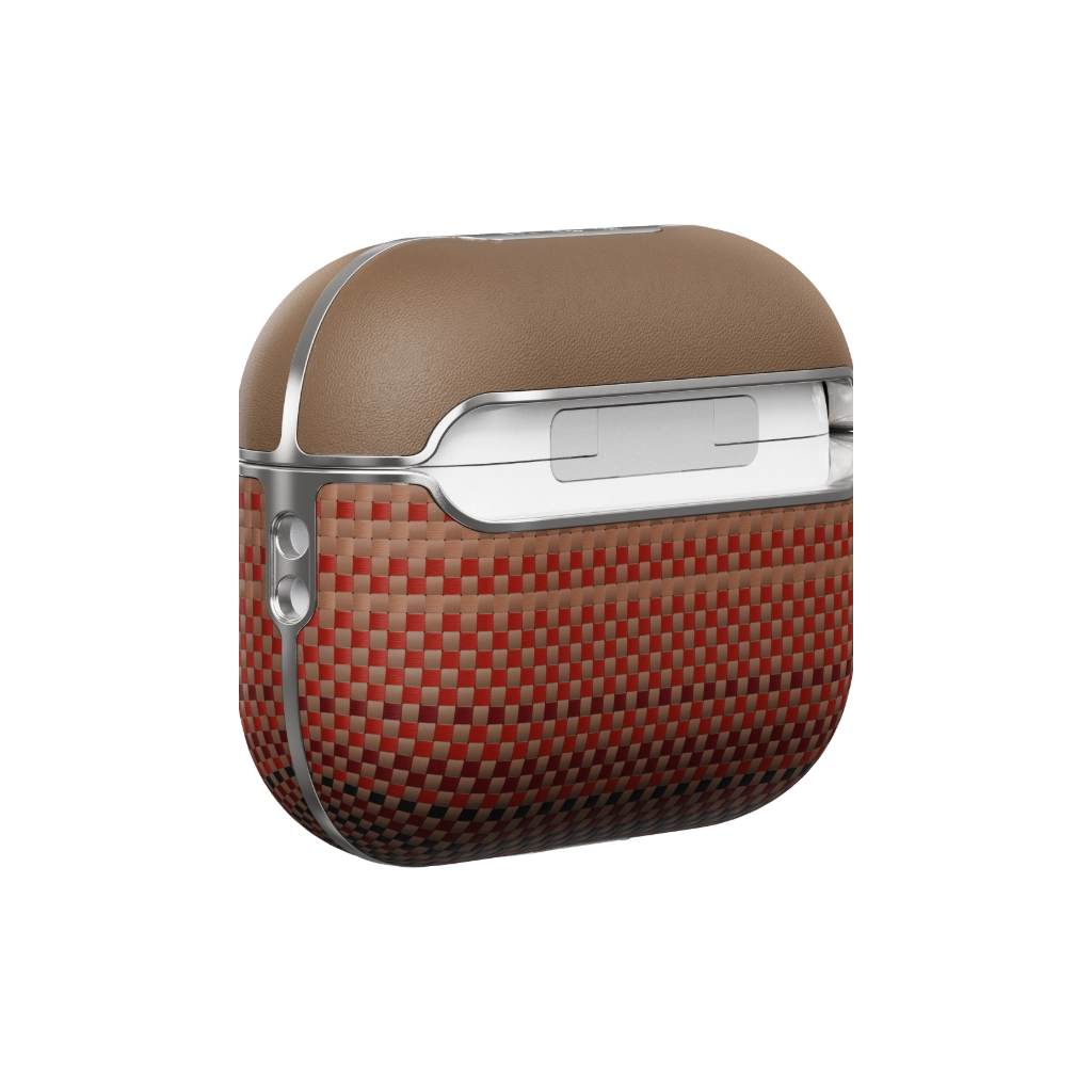 Durable Aramid Fiber Case for AirPods Pro 2 & AirPods 4 - Ultra-Thin Protective Cover with Precise Cutouts | Perfect for Gym, Travel & Everyday Use