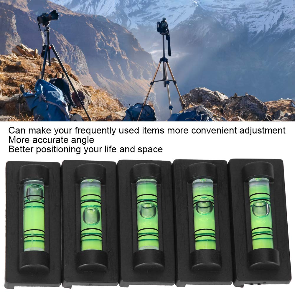 Keenso Mini Plastic Tripod with Bubble Level - Adjustable Camera Stand for Photography, Perfect for Outdoor Shooting, Vlogging, and Travel Photography