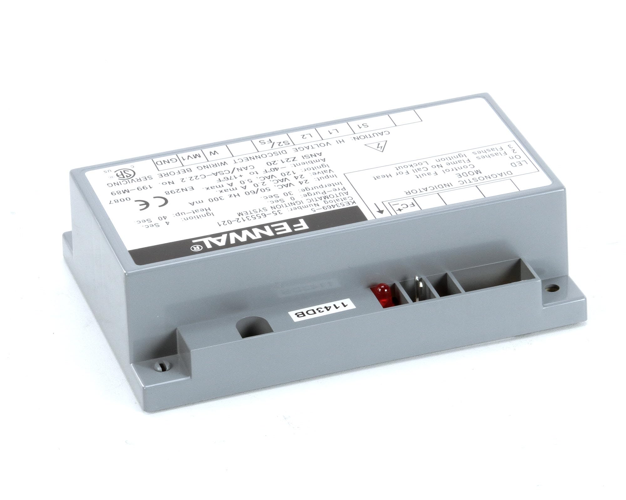 Cleveland KE53469-5 CSA Certified Ignition Module Replacement for Gas Furnaces & Boilers - Durable Home Heating System Part for Efficient Warmth | Perfect for Winter Home Maintenance & HVAC Repair