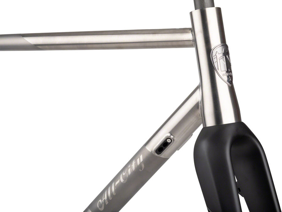 All City Cosmic Stallion Ti Frameset - 700c Titanium Bike Frame (49cm) | Lightweight & Durable for Road Cycling, Commuting & Adventure Riding
