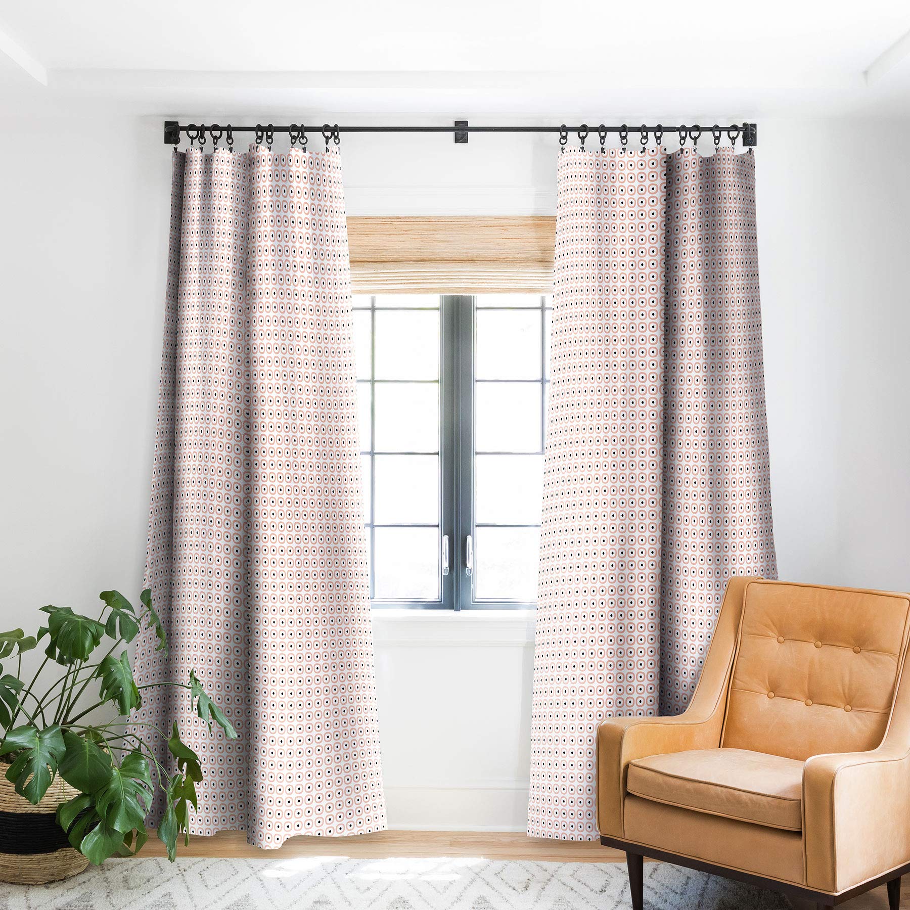 Caroline Okun Chatham Blackout Curtains - Pink 50x84 Inch Thermal Insulated Drapes for Bedroom & Living Room - Blocks Light & Noise, Energy Efficient Window Treatment